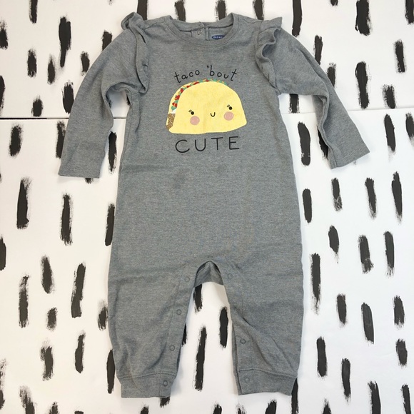 old navy taco onesie